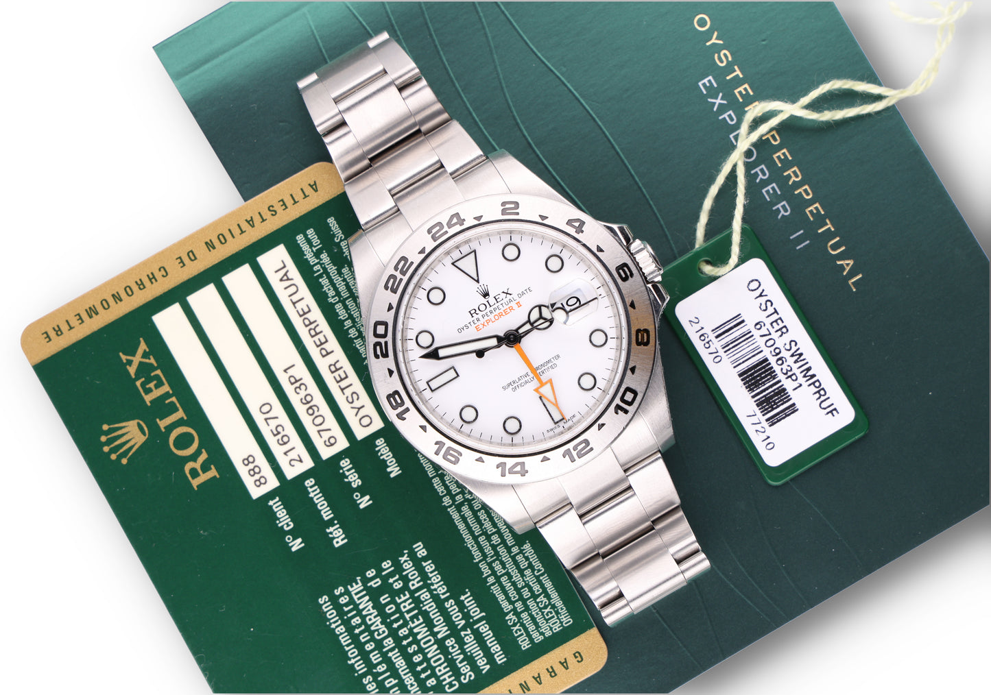 Rolex Explorer II Polar 216570