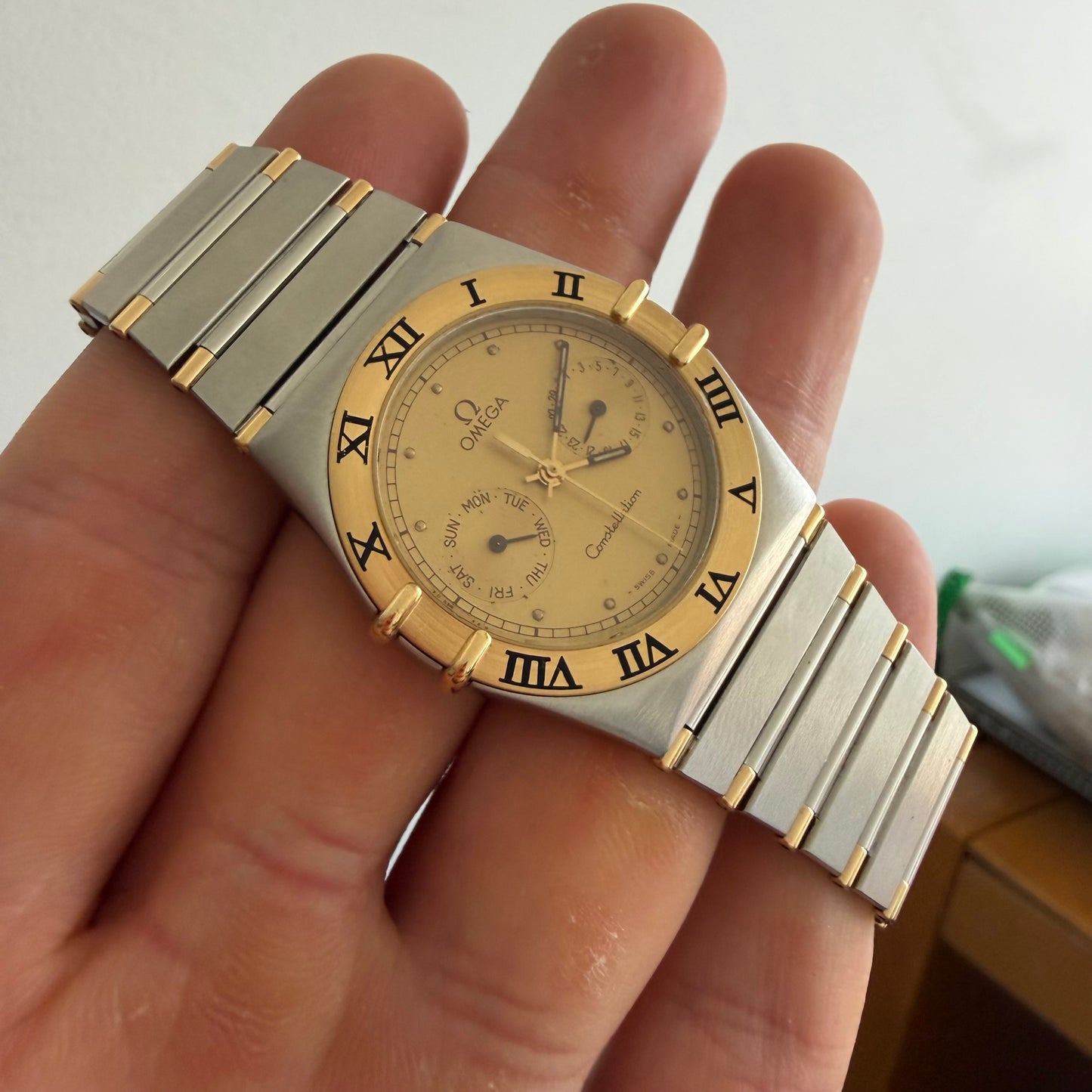 Omega Constellation Quartz 34mm Daydate