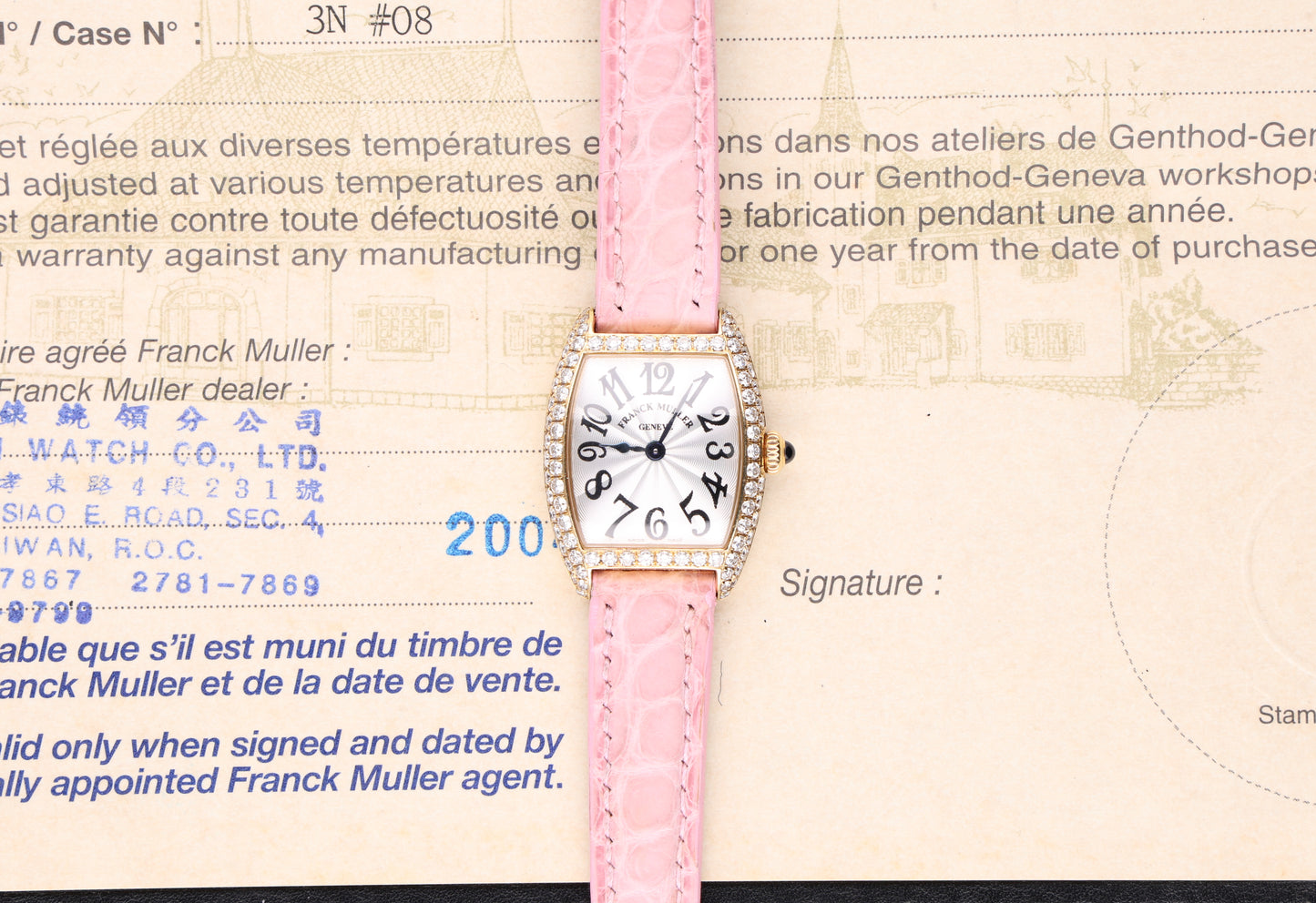 Franck Muller Cintree Curvex 2251qz 24mm