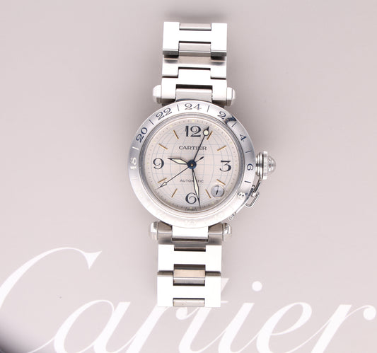 Cartier Pasha paper 2377 GMT lo
