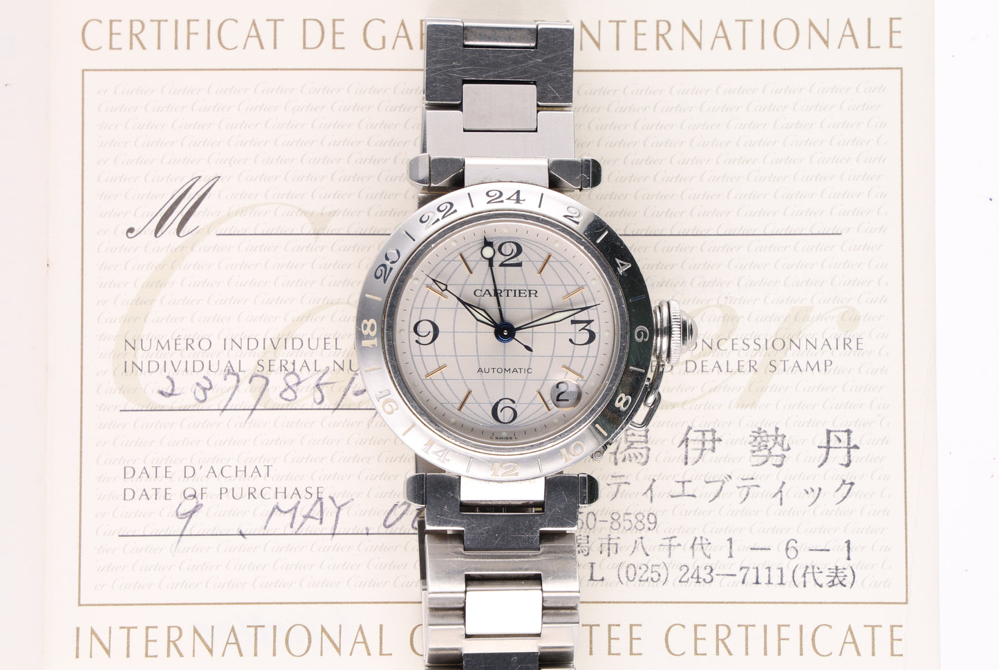 Cartier Pasha 2377 GMT
