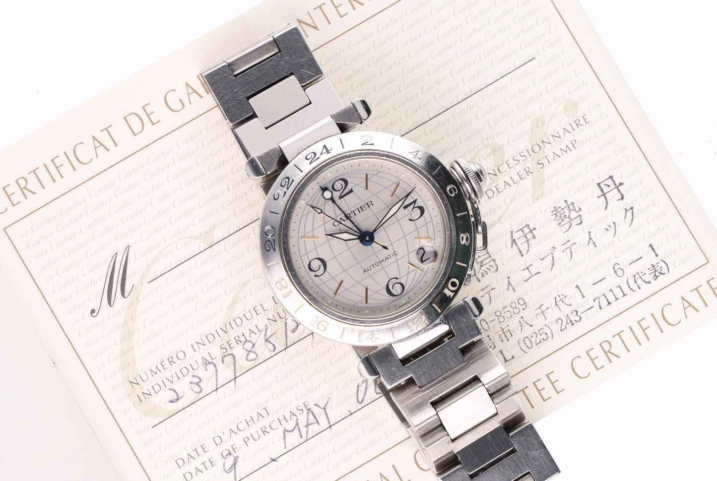 Cartier Pasha 2377 GMT