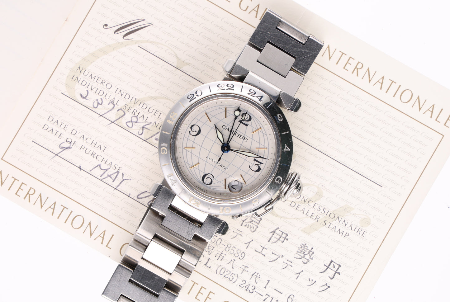 Cartier Pasha 2377 GMT