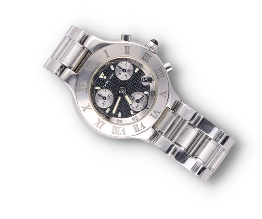 Cartier 2424 quartz like new 38mm