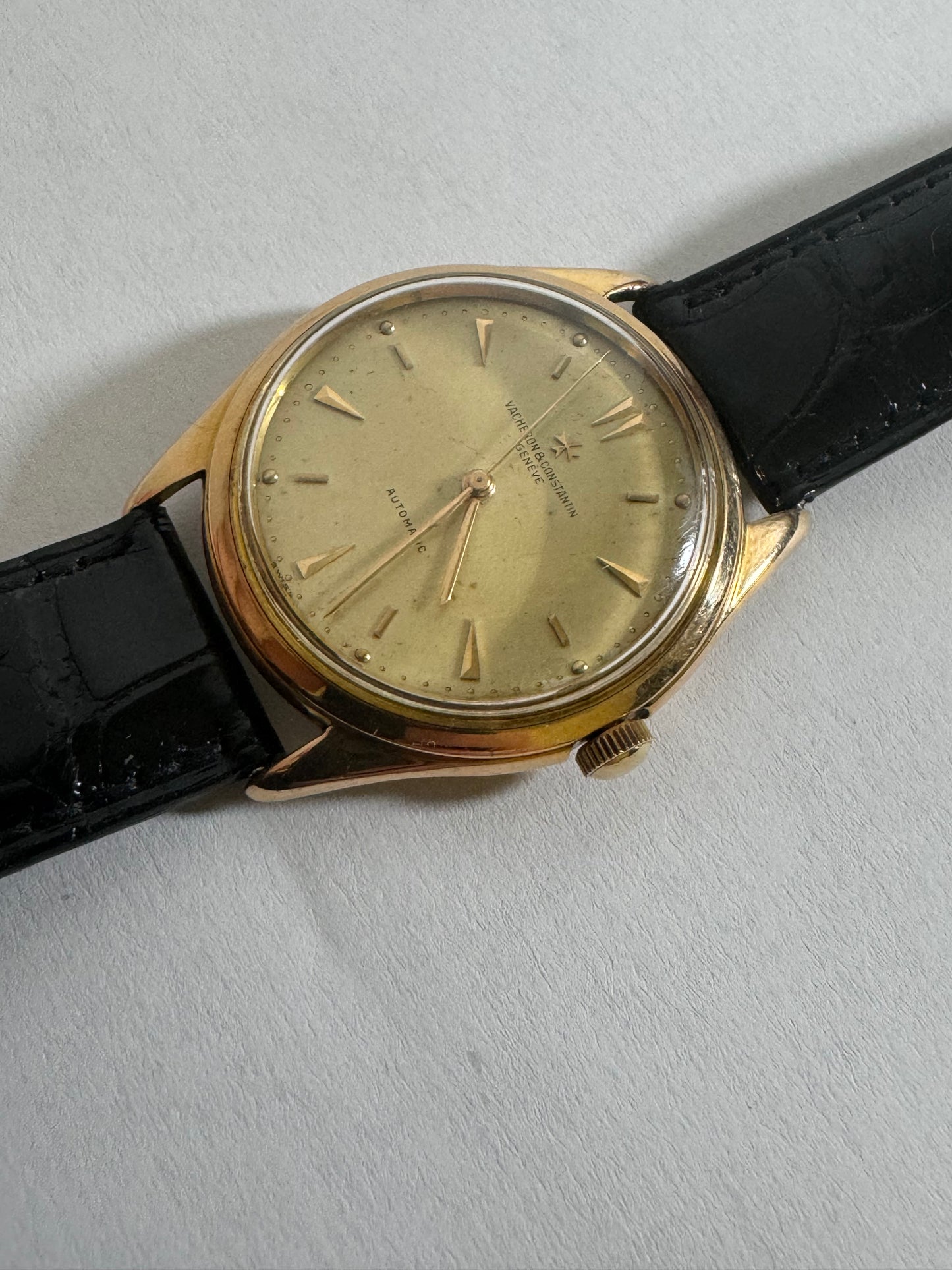 Vacheron constantin rare automatic 35mm rose gold