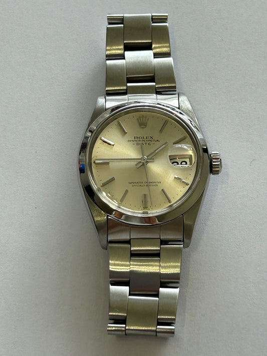 Rolex date 1500 34 mm automatico