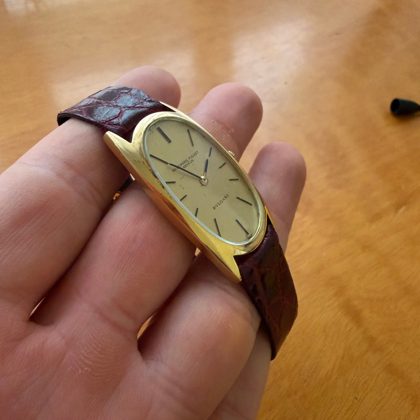 Audemars Piguet ovale allonge Bvlgari related