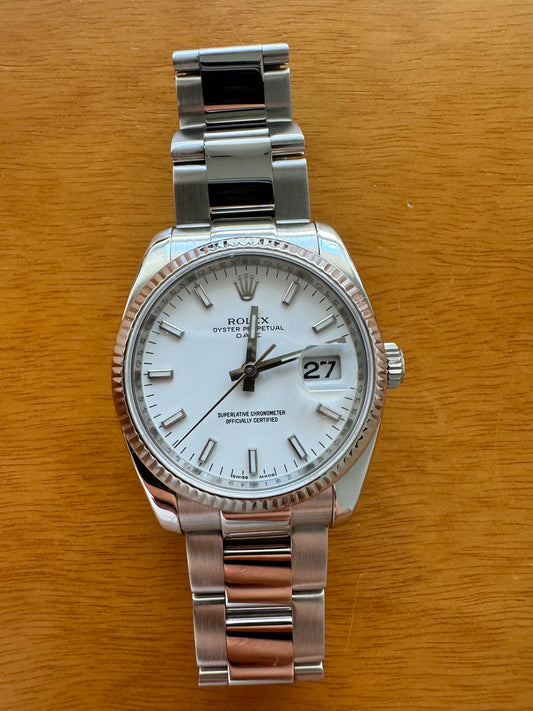 Rolex Oyster perpetual date 115234