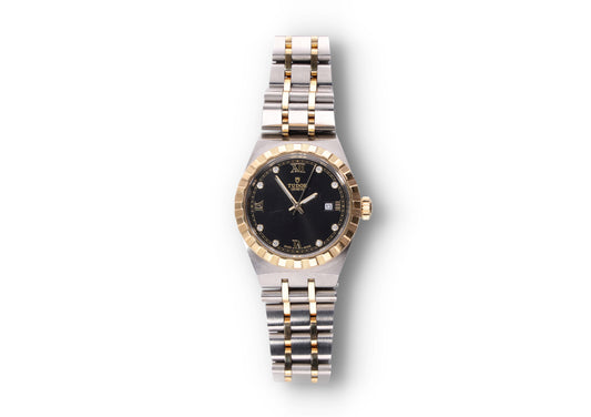 Tudor Royal Black diamonds dial 28303