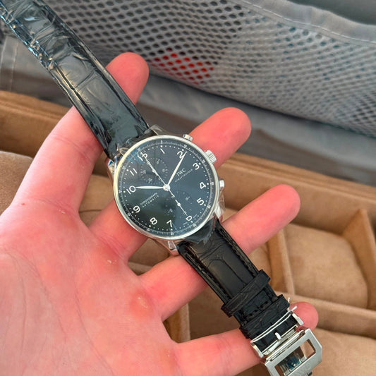 IWC REF :3714 con deployante iwc Orologio e garanzia