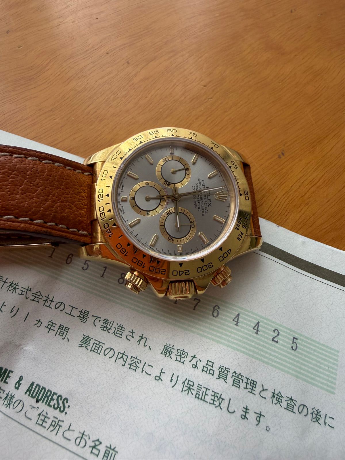Rolex Daytona 16518