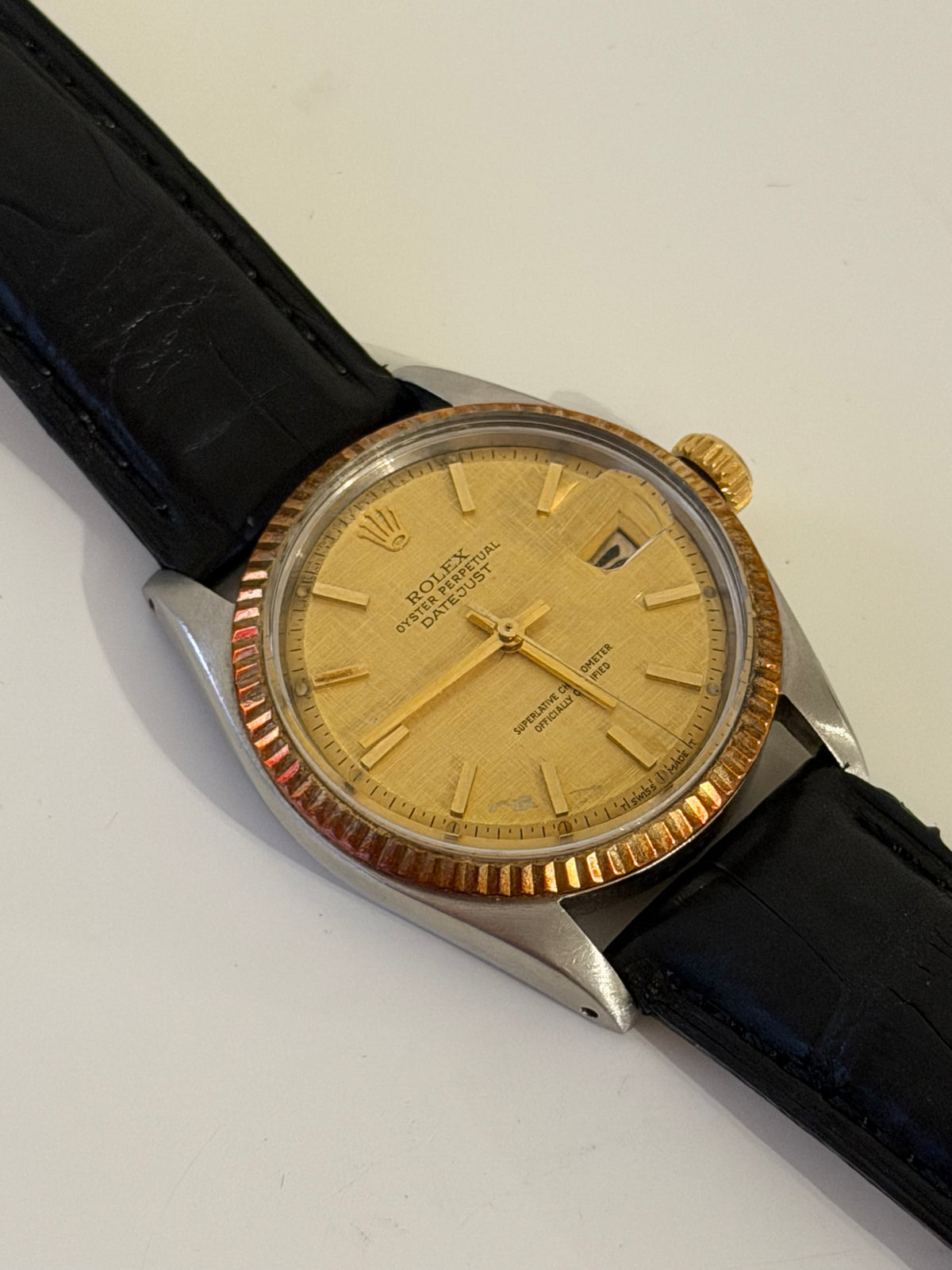 Rolex Datejust 1601 linen