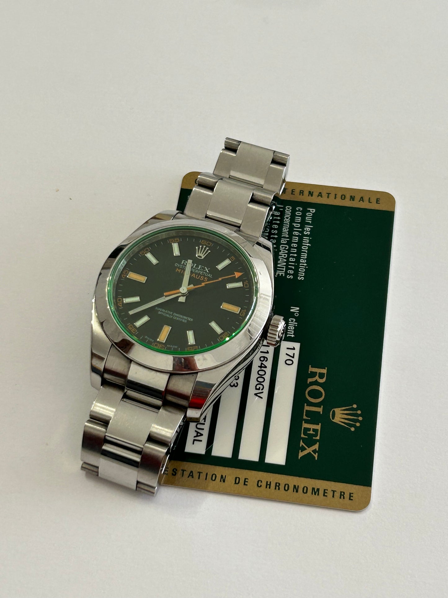 Rolex Milgauss 116400GV
