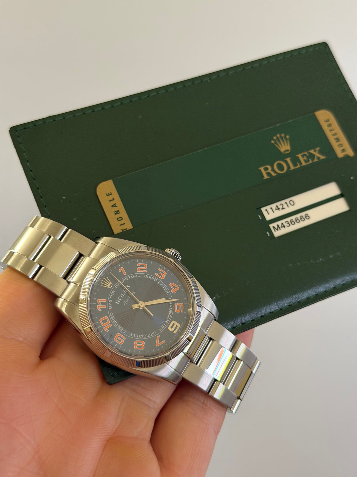 Rolex airking 114210