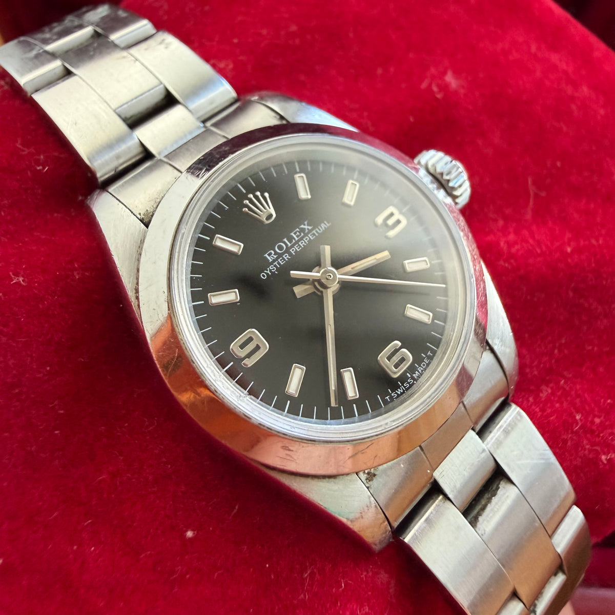 Rolex 67180 black paper