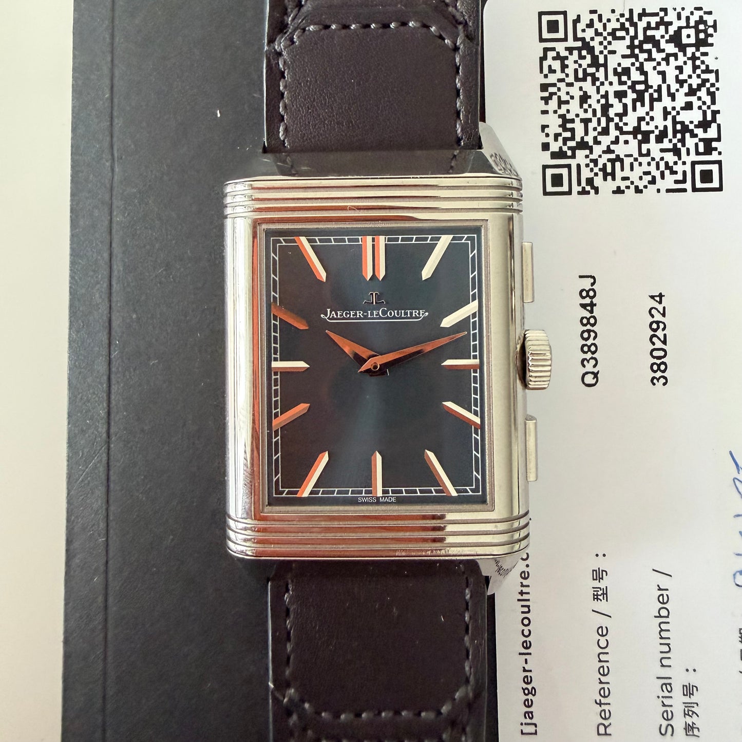 Jaeger-LeCoultre reverso duo face skeleton crono Q389848J