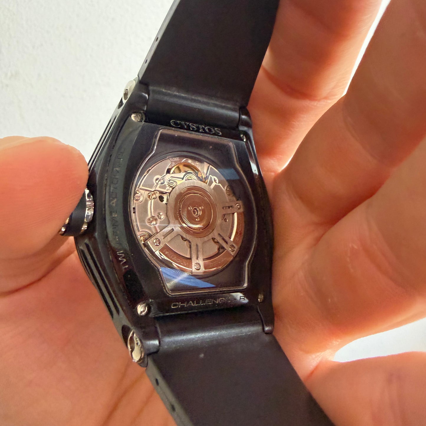 CUSTOS CHALLENGE-R  Orologio e garanzia in perfette condizioni, twin time, acc e pvd.