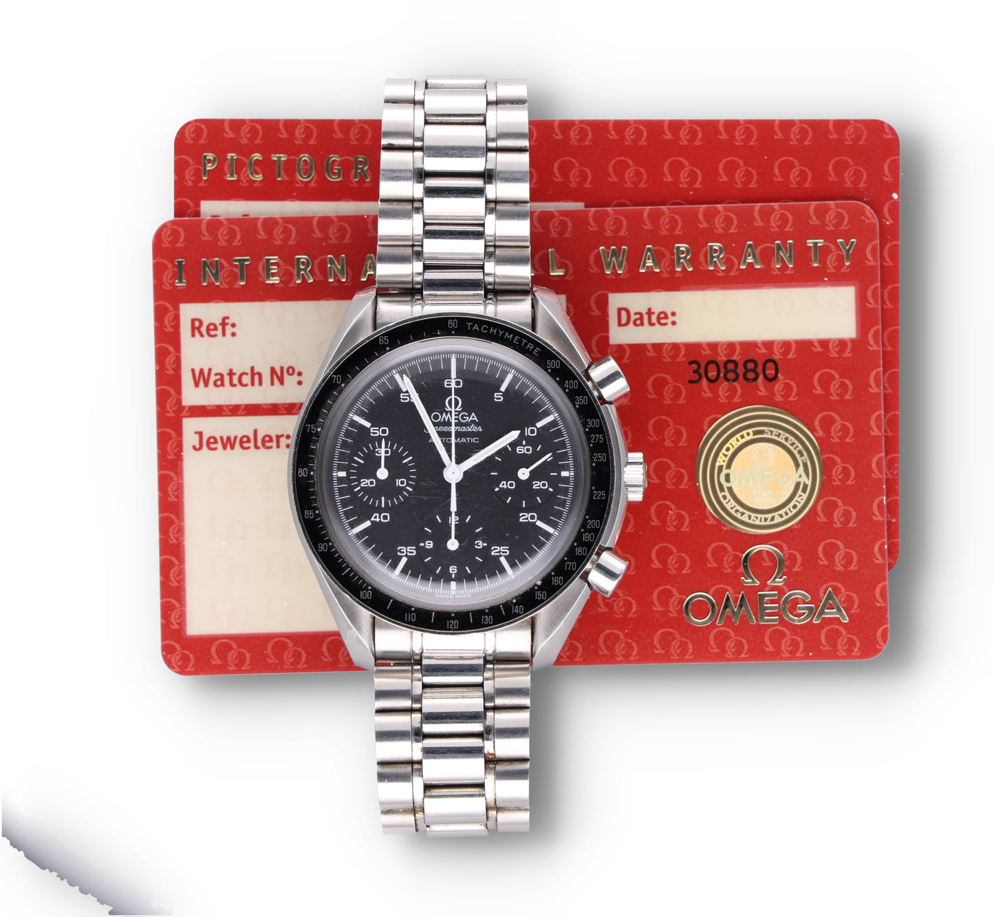 Omega Speedmaster 35105000 new card