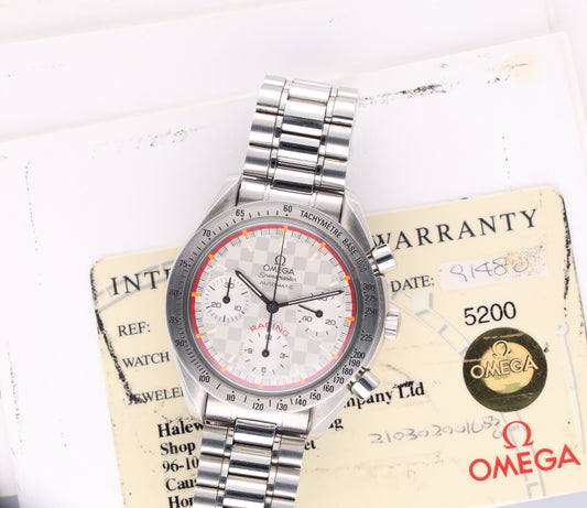 omega Speedmaster Schumacher card 35173000 (Copy) (Copy)