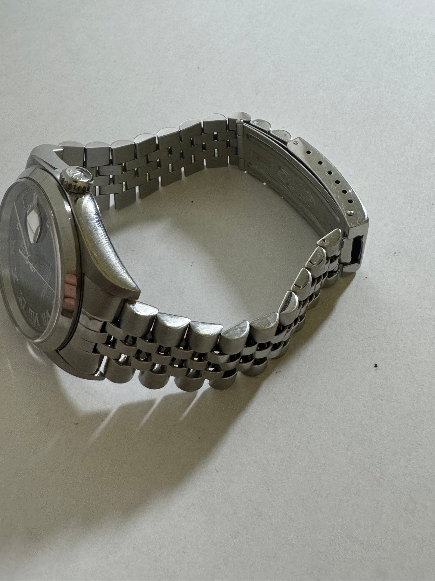 Rolex datejust 16200 jubilee blue dial