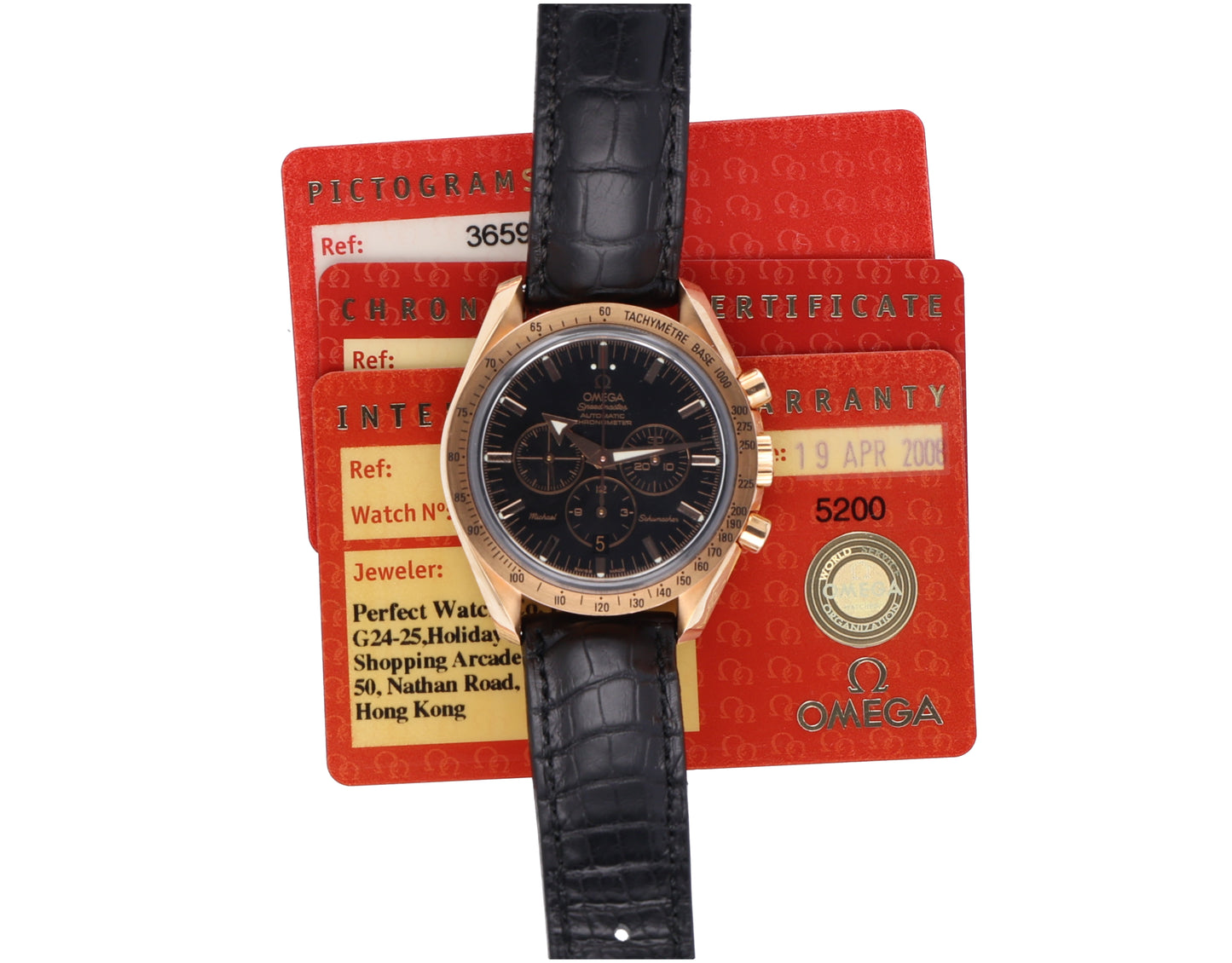 omega speedmaster limited edition Schumacher