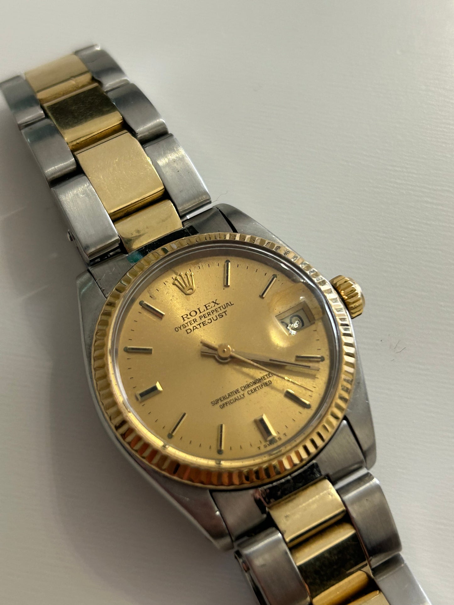 Rolex Datejust 31 mm plastica