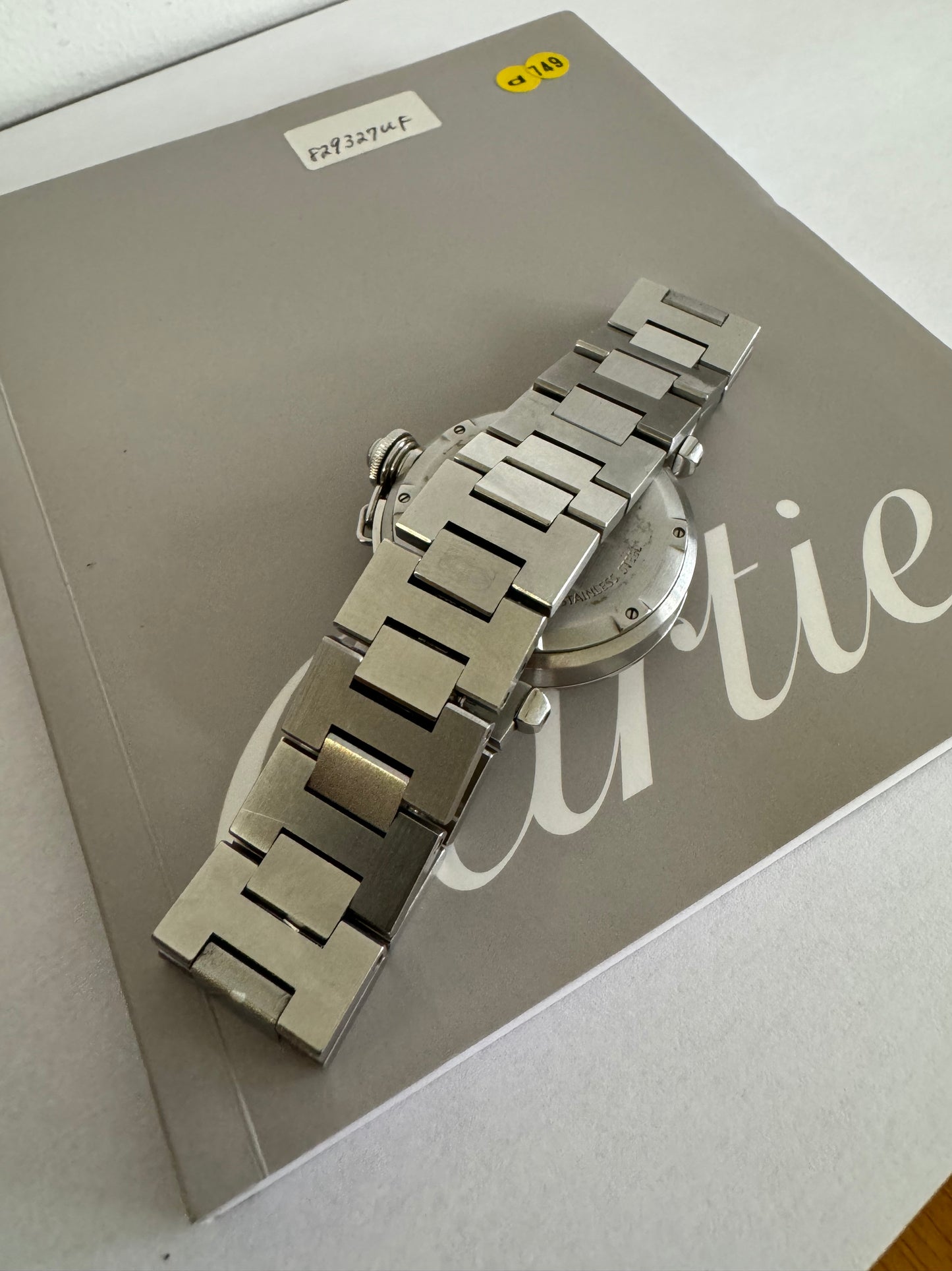 Cartier pasha 2377 paper Gmt