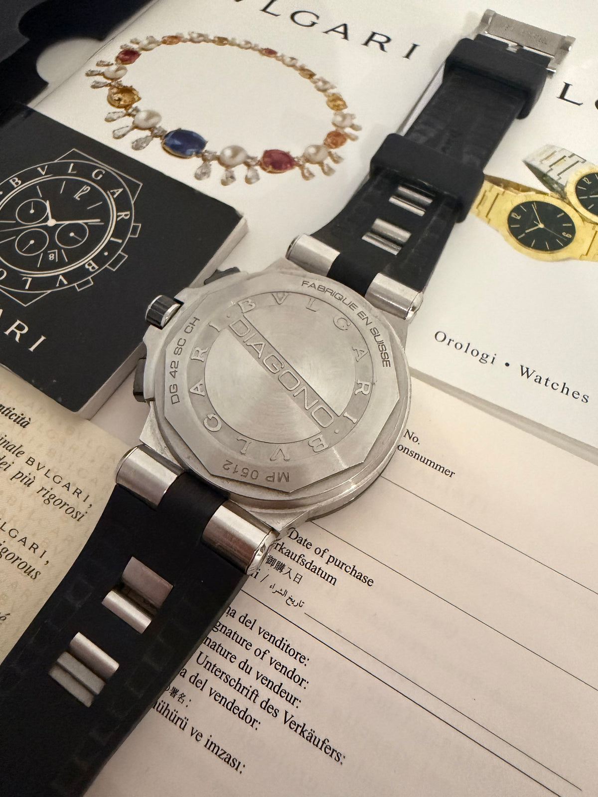 Bulgari Diagono Chronograph Ref. DG42SCCH