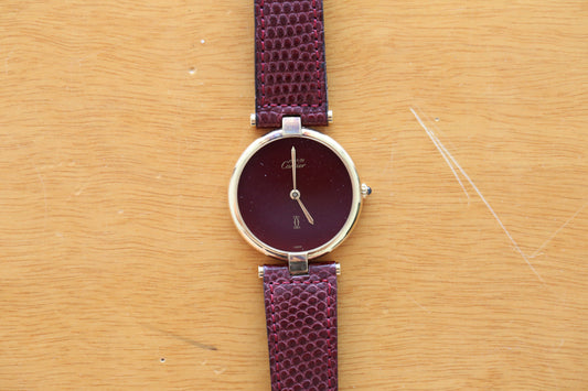 Cartier Vermail Burgundi