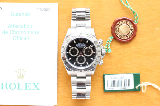 Rolex Daytona 116520 f SERIER