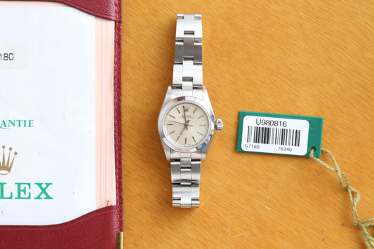 Rolex 76080 lady oyster perpetual