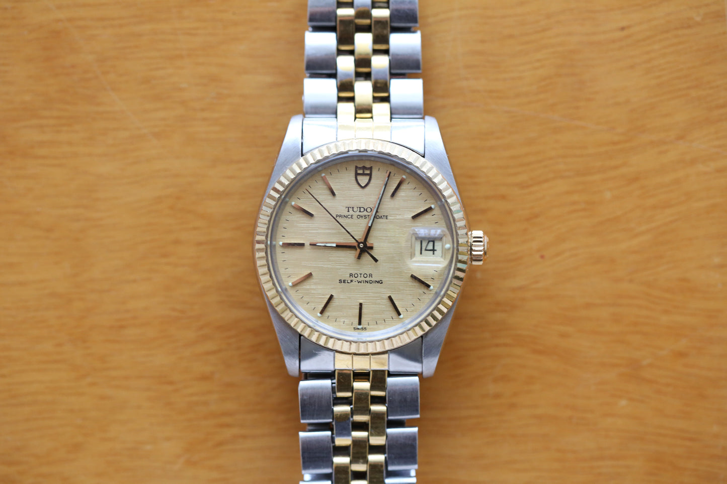 TUDOR Prince 74033 champagne linen