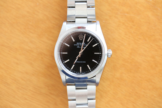Rolex Airking 14000 black dial