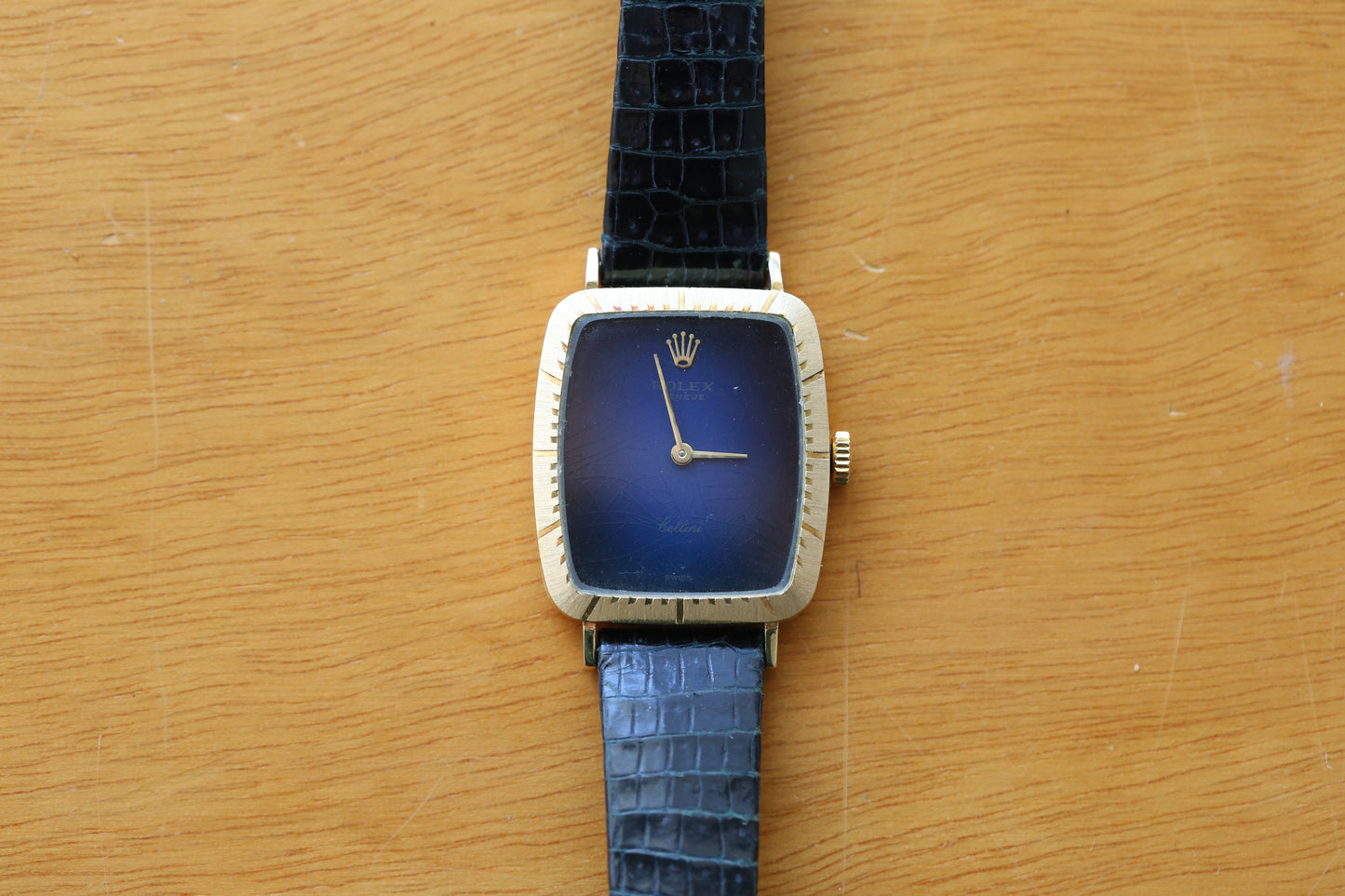 Rolex cellini lady blu dial