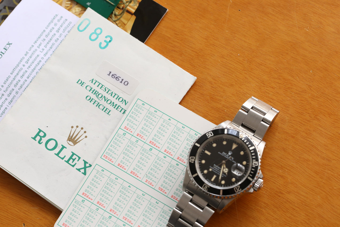 Rolex Submariner 16610