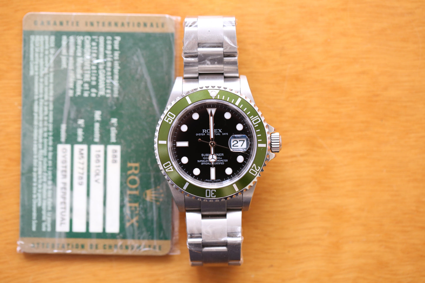 Rolex Submariner 16610LV RRR