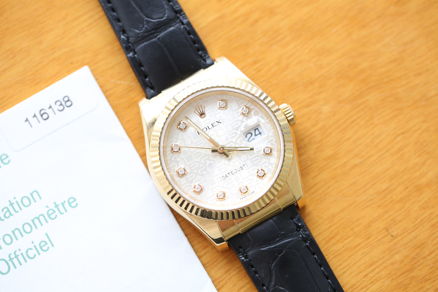 Rolex Datejust 116138 Jubilee