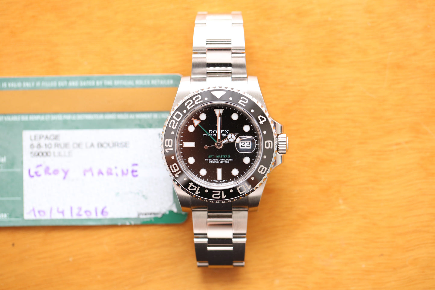 Rolex Gmt master II 116710LN