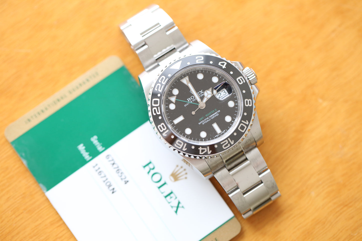Rolex Gmt master II 116710LN