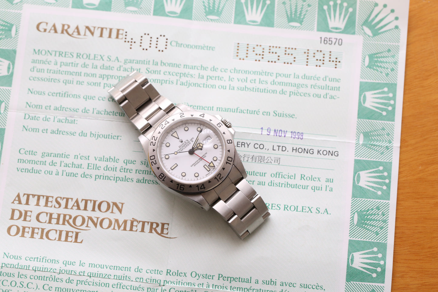 Rolex Explorer 16570