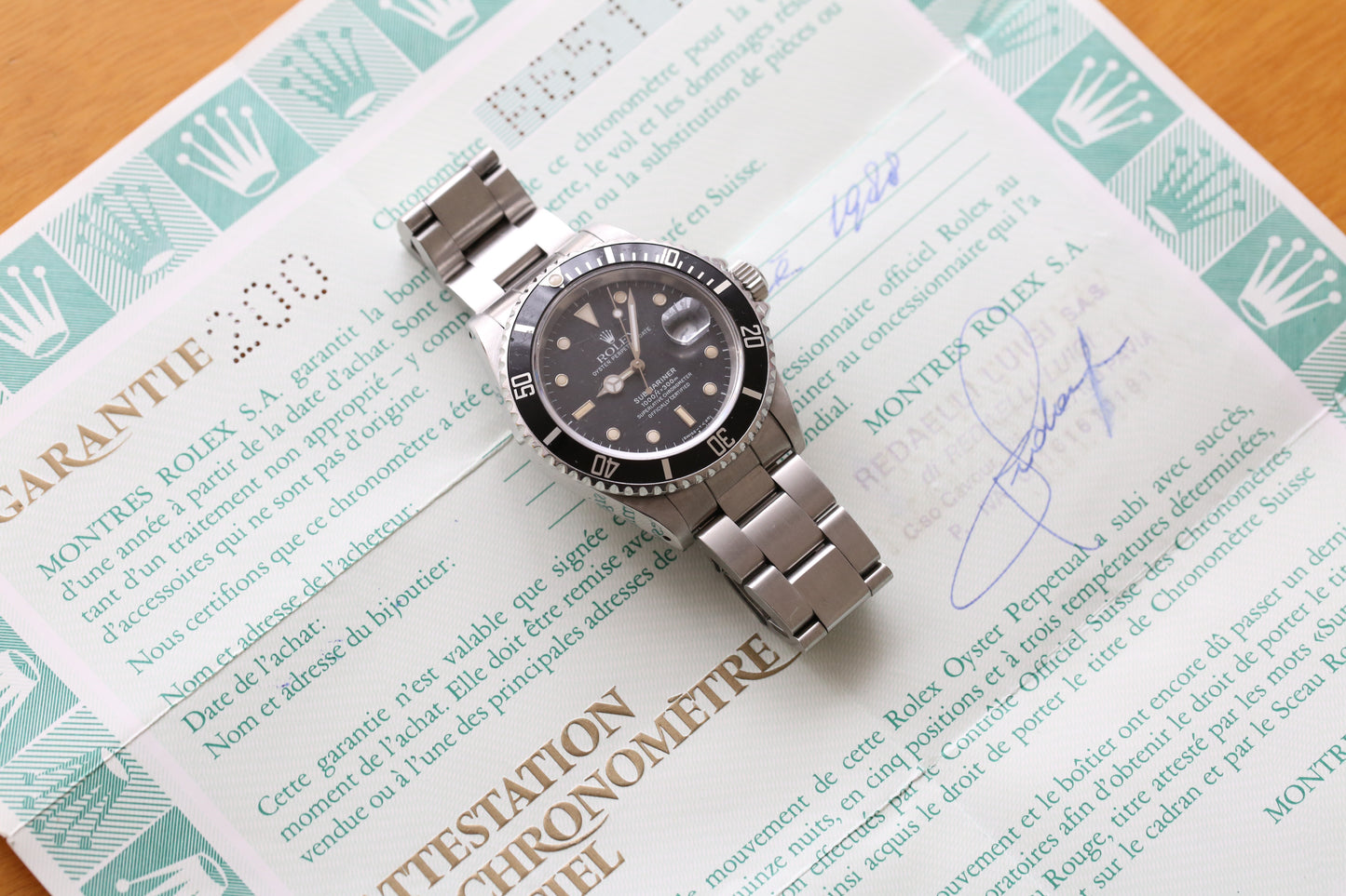 Rolex Submariner 16610