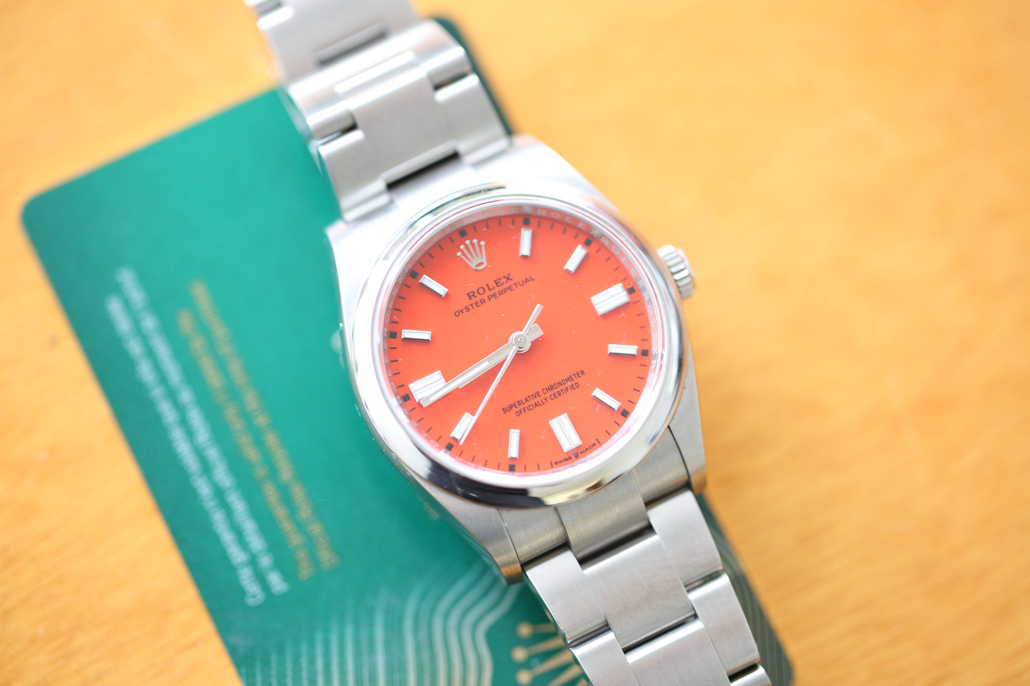 Rolex 12600 Oyster perpetual Corallo