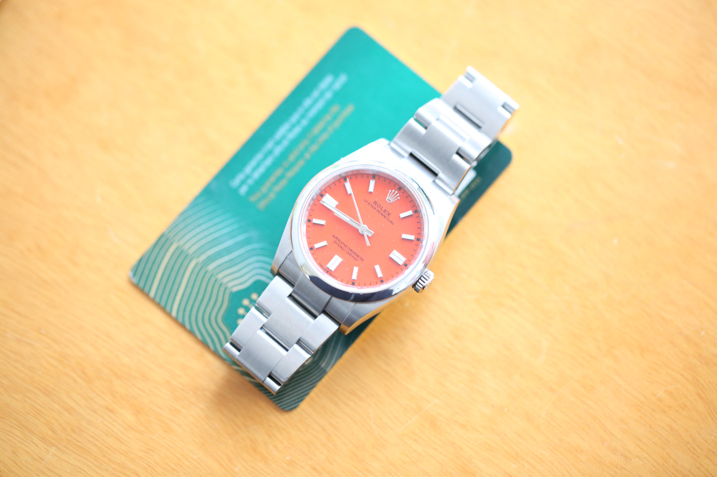 Rolex 12600 Oyster perpetual Corallo