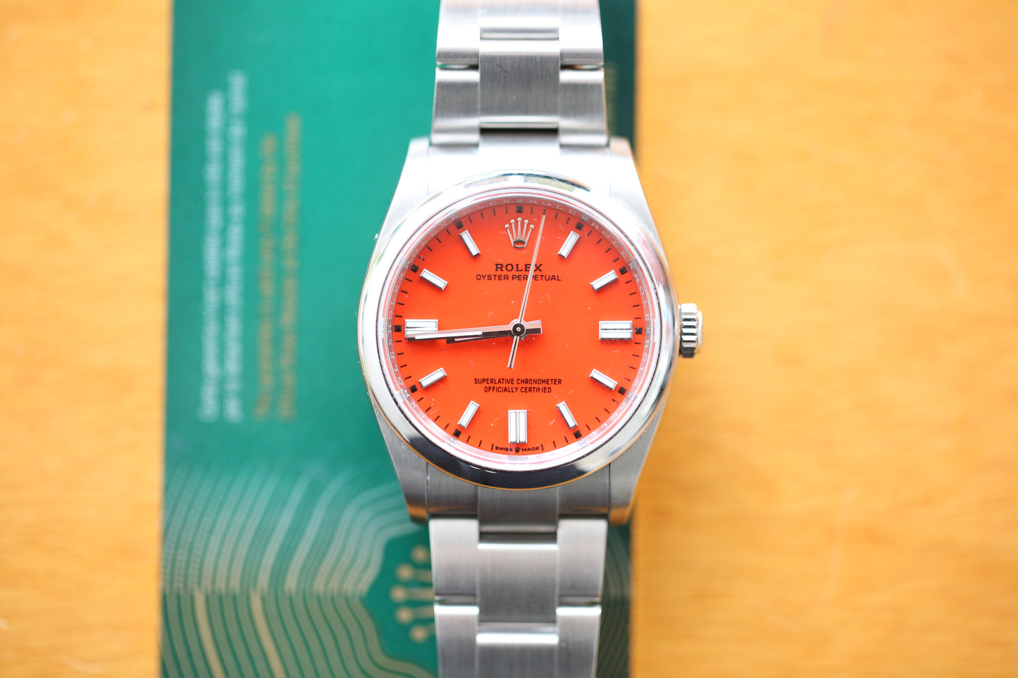 Rolex 12600 Oyster perpetual Corallo