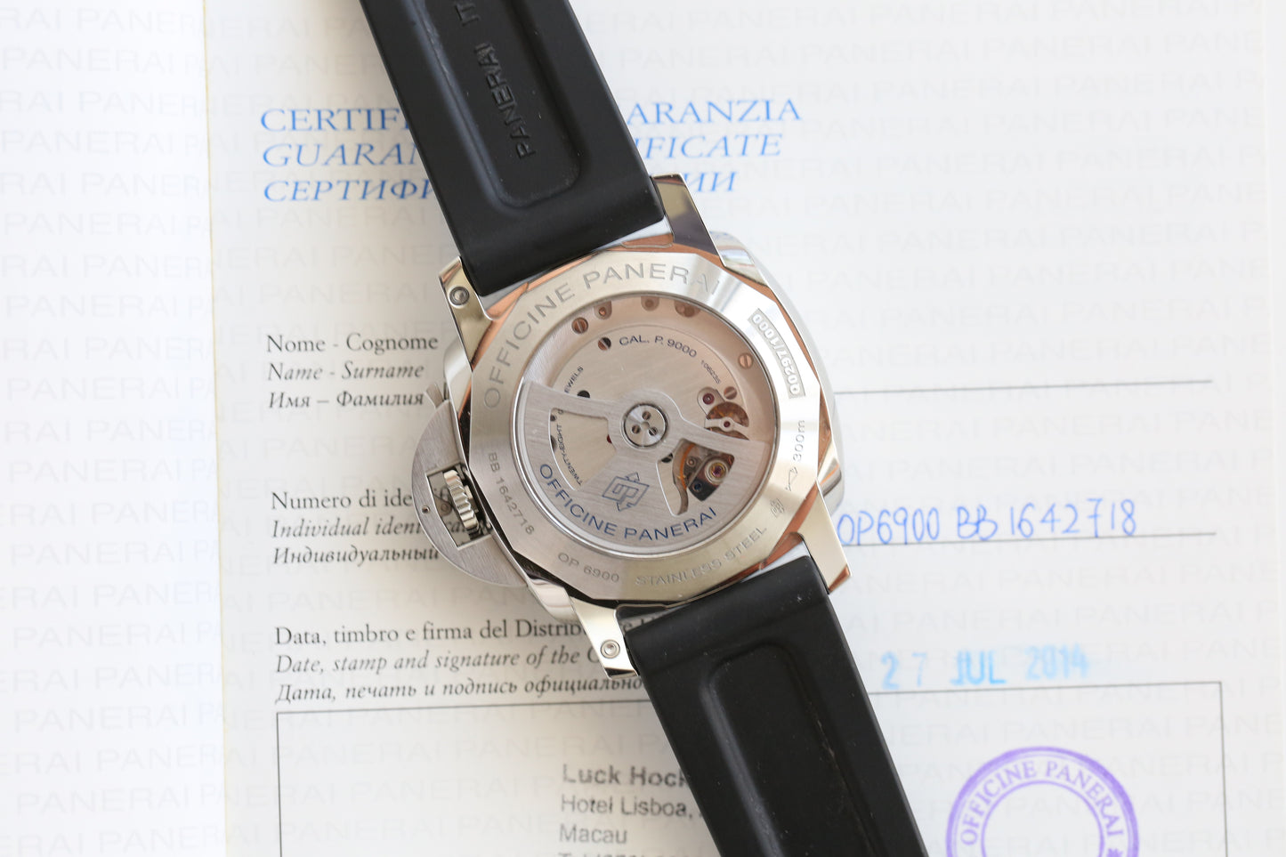 Panerai Luminor Marina AlbinoPAM 00523