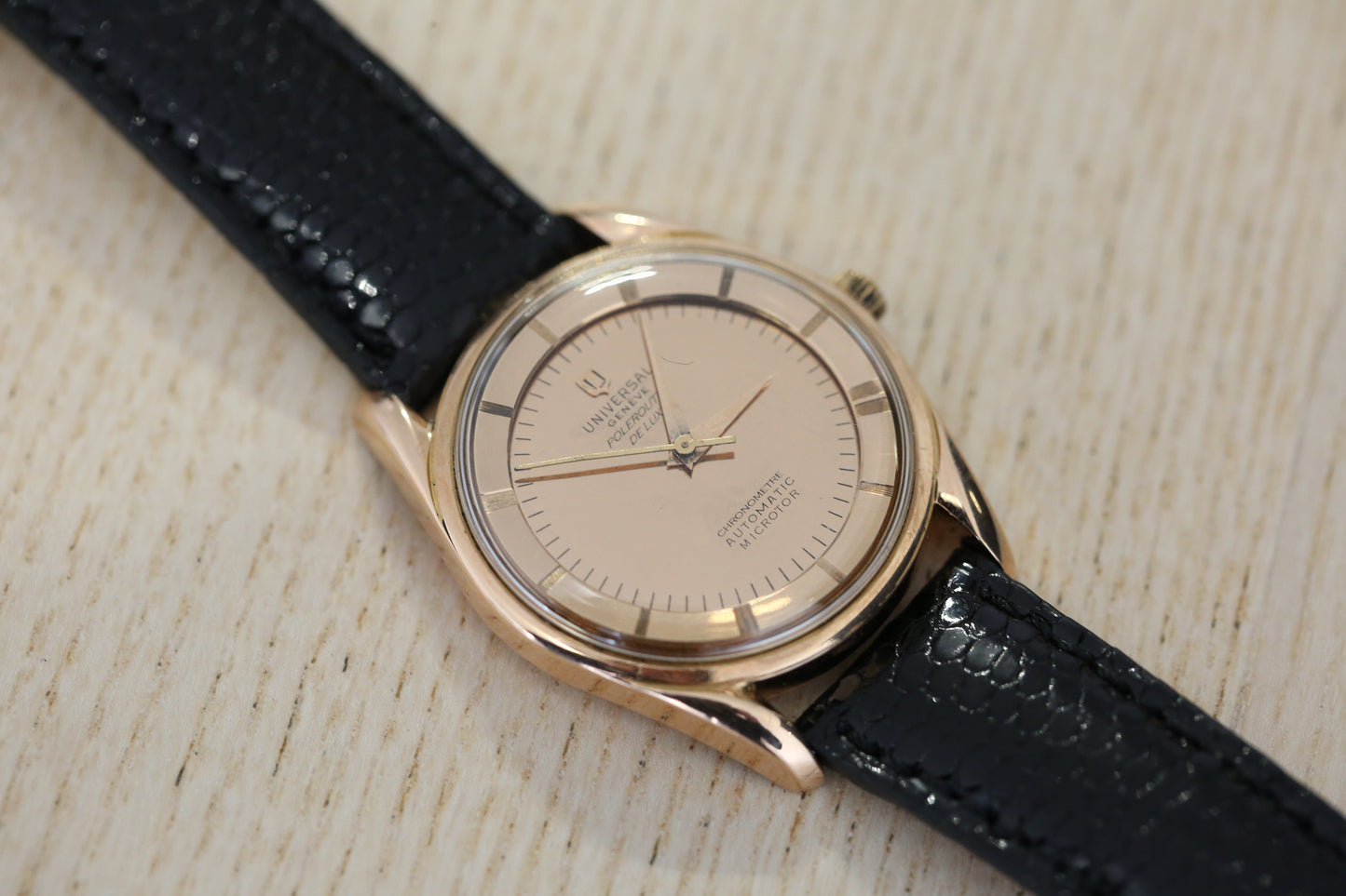 Universal Geneve Polarouter rose gold