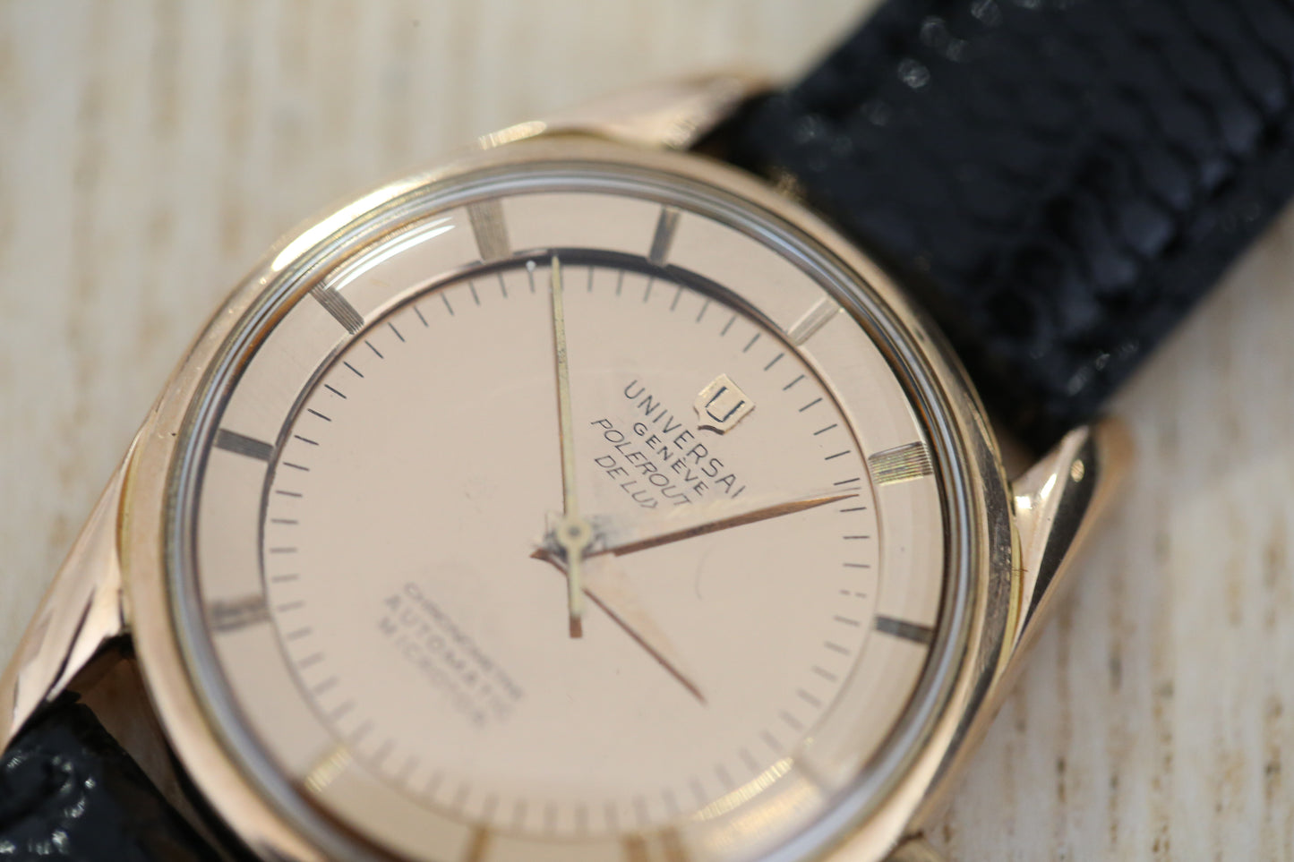 Universal Geneve Polarouter rose gold