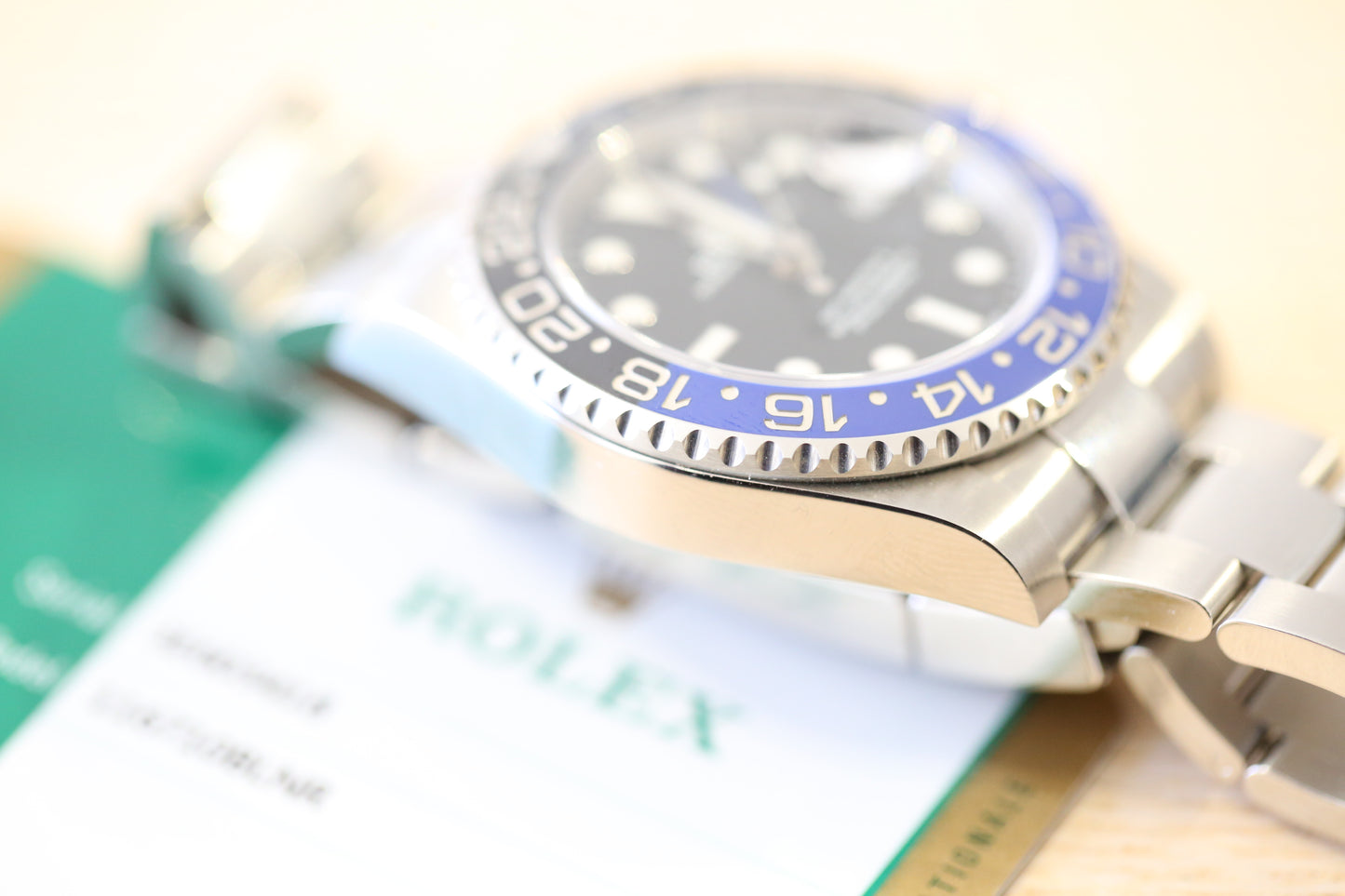 Rolex gmt batman 116710blnr 2019