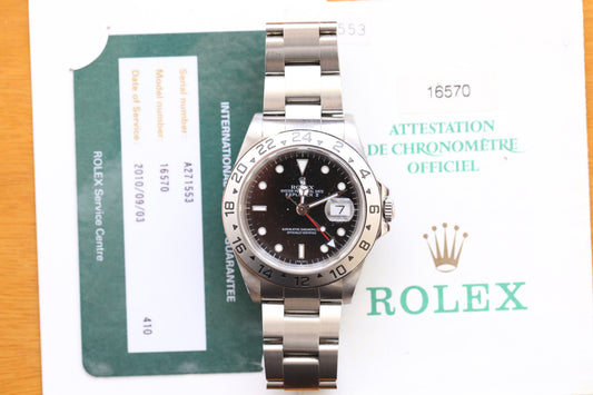 Rolex Explorer 16570 only SWISS Rare dial