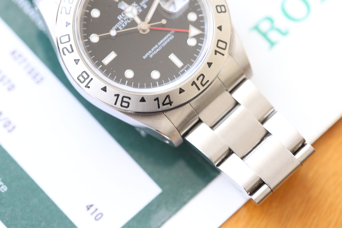 Rolex Explorer 16570 only SWISS Rare dial